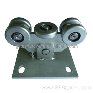 heavy duty carriage wheel for sliding cantilever gate